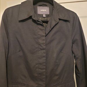 Mexx Long Black Trench Coat